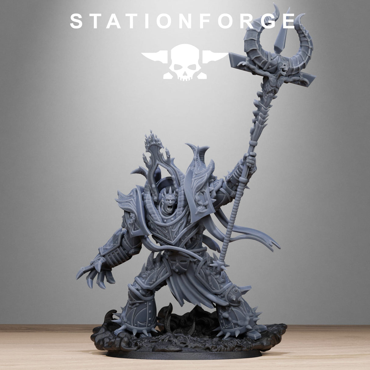 Tabletop Terrain Miniature Corrupted Guard King Brute