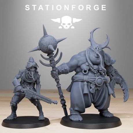 Tabletop Terrain Miniature Corrupted Guard Lechers