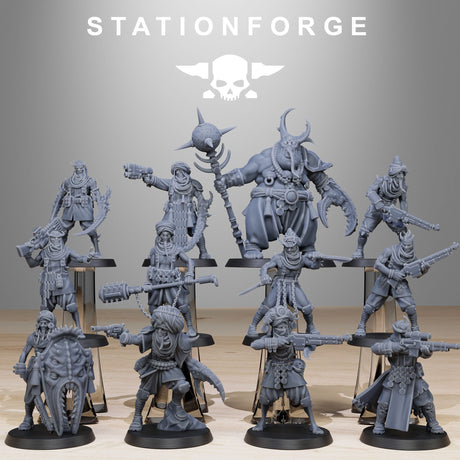 Tabletop Terrain Miniature Corrupted Guard Lechers
