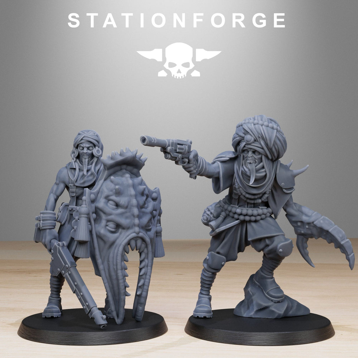Tabletop Terrain Miniature Corrupted Guard Lechers