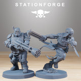 Tabletop Terrain Miniature Corrupted Guard Nomads
