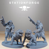 Tabletop Terrain Miniature Corrupted Guard Nomads