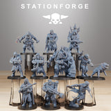 Tabletop Terrain Miniature Corrupted Guard Nomads
