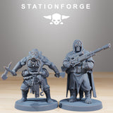 Tabletop Terrain Miniature Corrupted Guard Nomads
