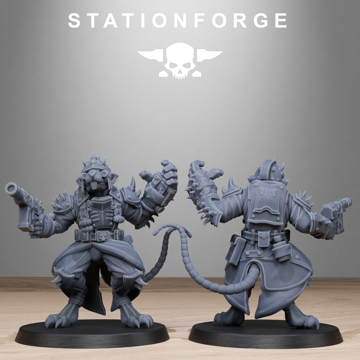 Tabletop Terrain Miniature Corrupted Guard Raticus