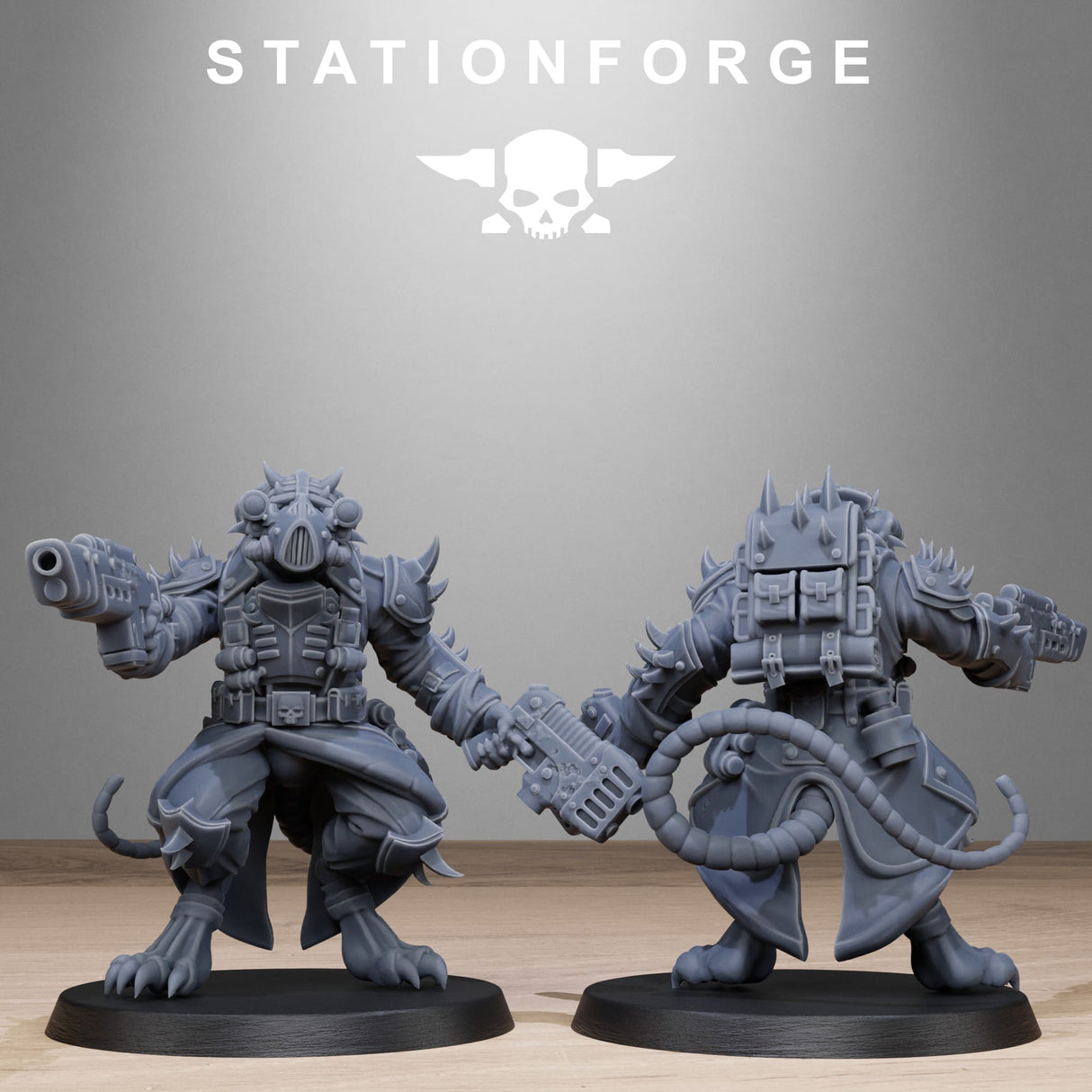 Tabletop Terrain Miniature Corrupted Guard Raticus