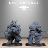 Tabletop Terrain Miniature Corrupted Guard Raticus