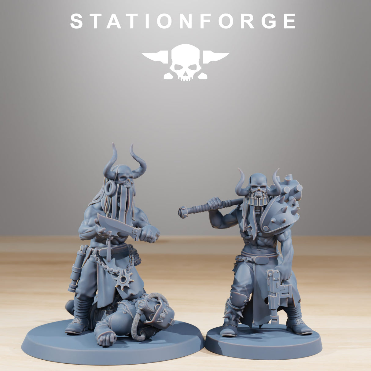 Tabletop Terrain Miniature Corrupted Guard Sectarians