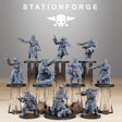 Tabletop Terrain Miniature Corrupted Guard Sectarians