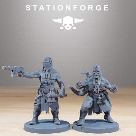 Tabletop Terrain Miniature Corrupted Guard Sectarians