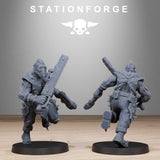 Tabletop Terrain Miniature Corrupted Guard Spikers