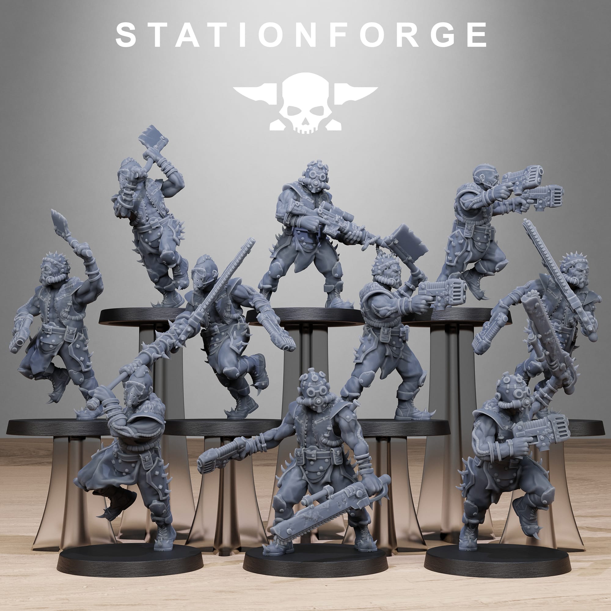 Corrupted Guard Spikers – Tabletop Terrain
