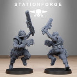 Tabletop Terrain Miniature Corrupted Guard Spikers