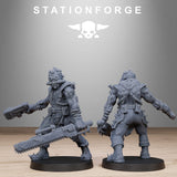 Tabletop Terrain Miniature Corrupted Guard Spikers