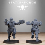 Tabletop Terrain Miniature Corrupted Guard Spikers