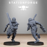 Tabletop Terrain Miniature Corrupted Guard Spikers