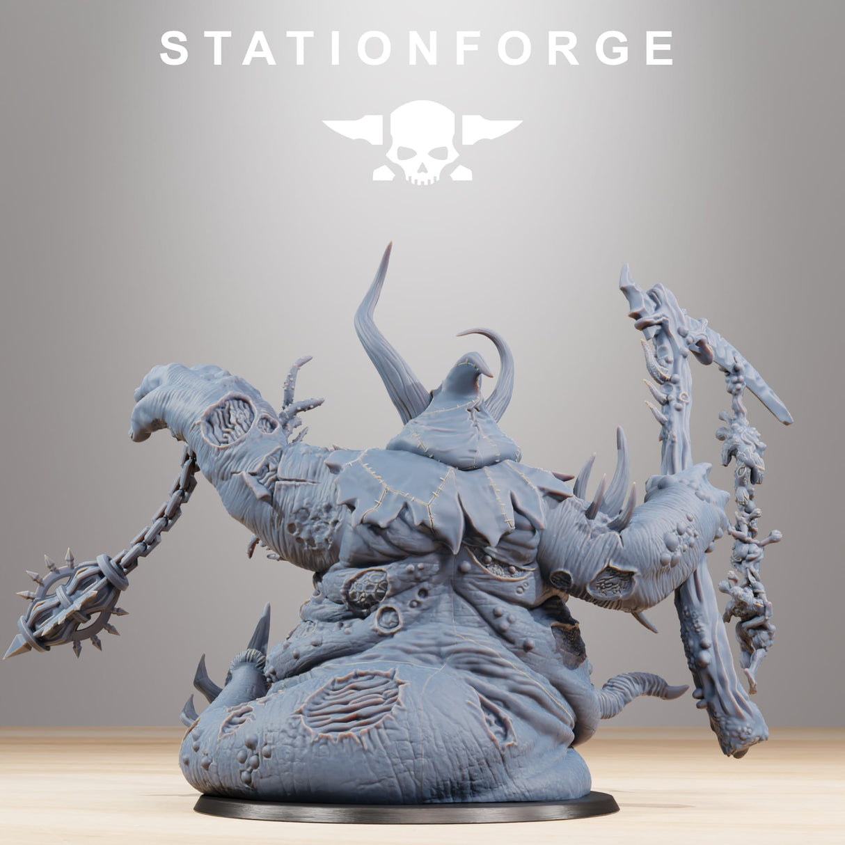 Tabletop Terrain Miniature Corrupted Guard Sporeus