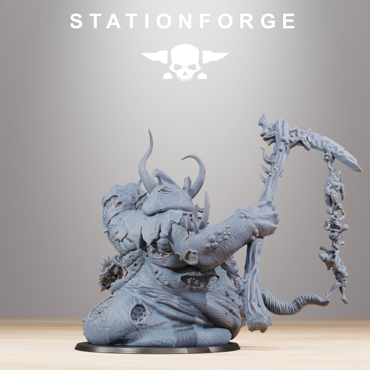 Tabletop Terrain Miniature Corrupted Guard Sporeus