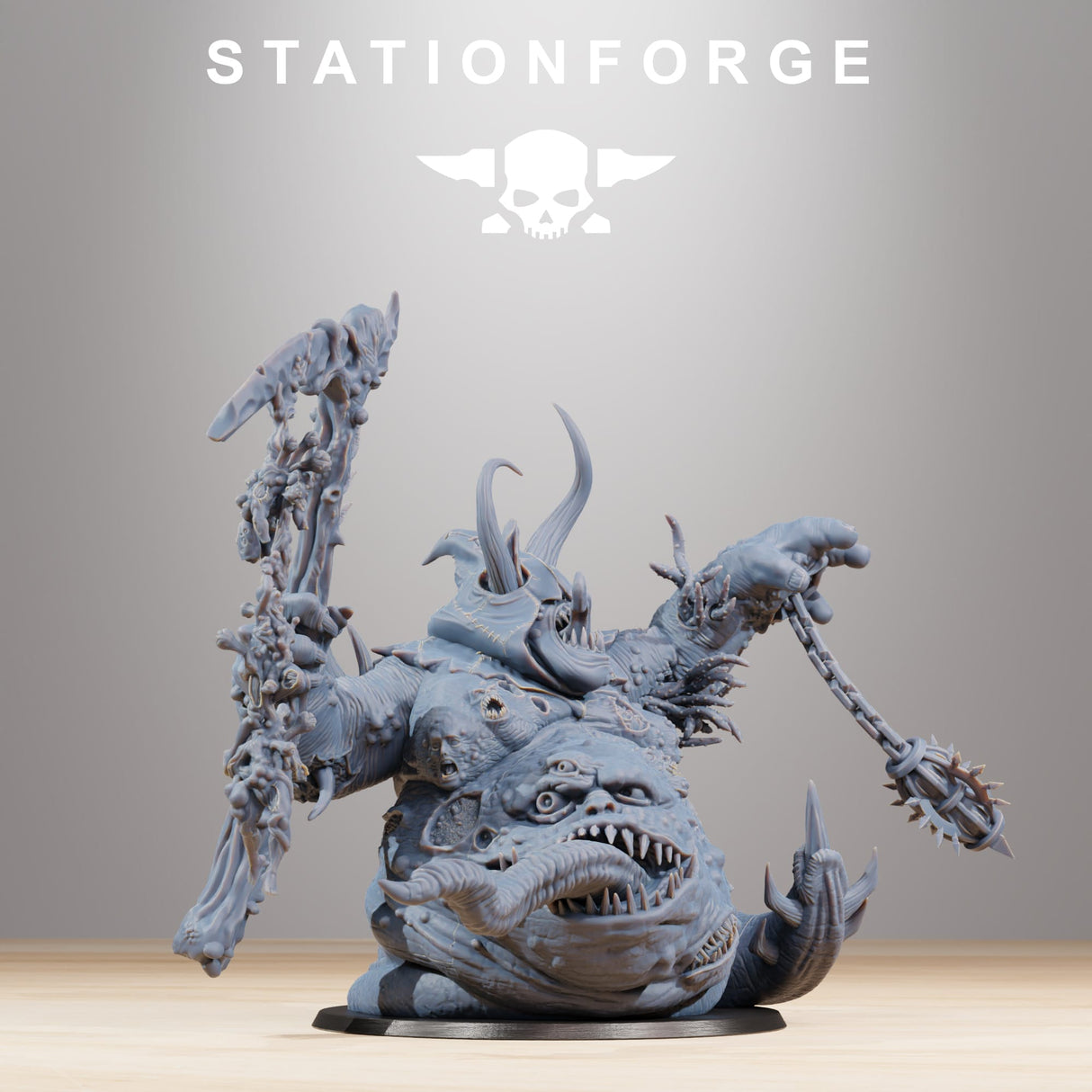 Tabletop Terrain Miniature Corrupted Guard Sporeus