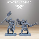 Tabletop Terrain Miniature Corrupted Guard The Forsaken