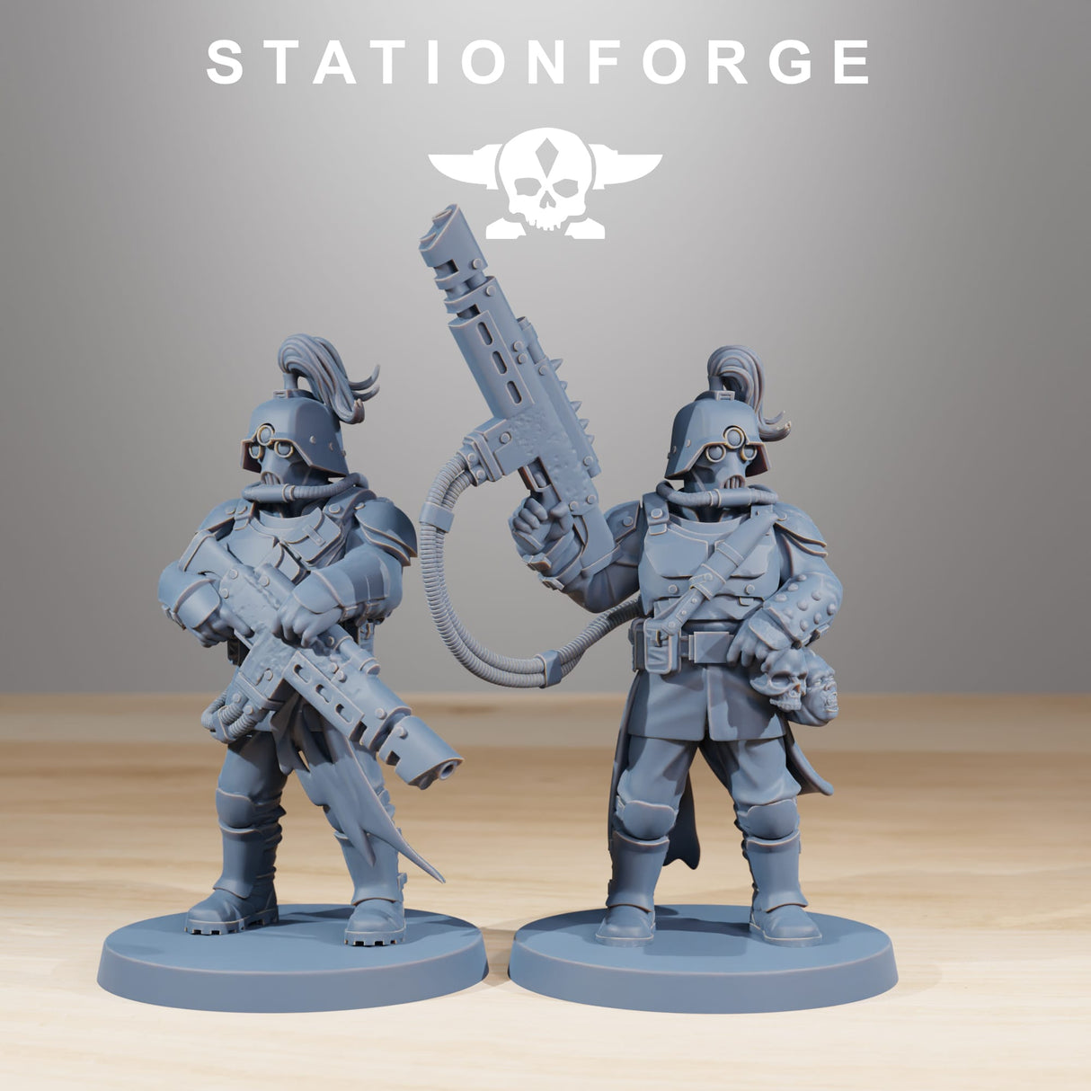Tabletop Terrain Miniature Corrupted Guard The Forsaken