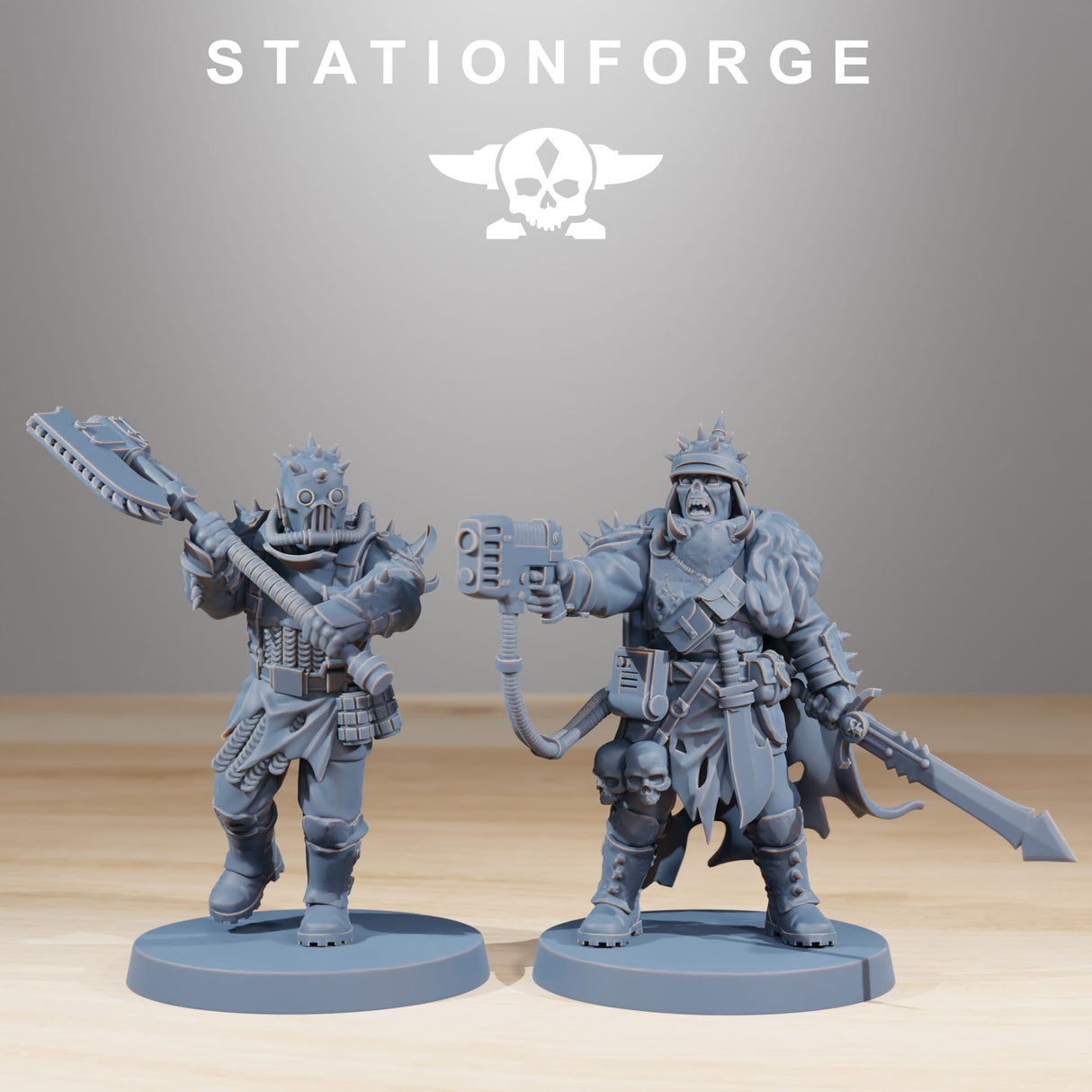 Tabletop Terrain Miniature Corrupted Guard The Forsaken