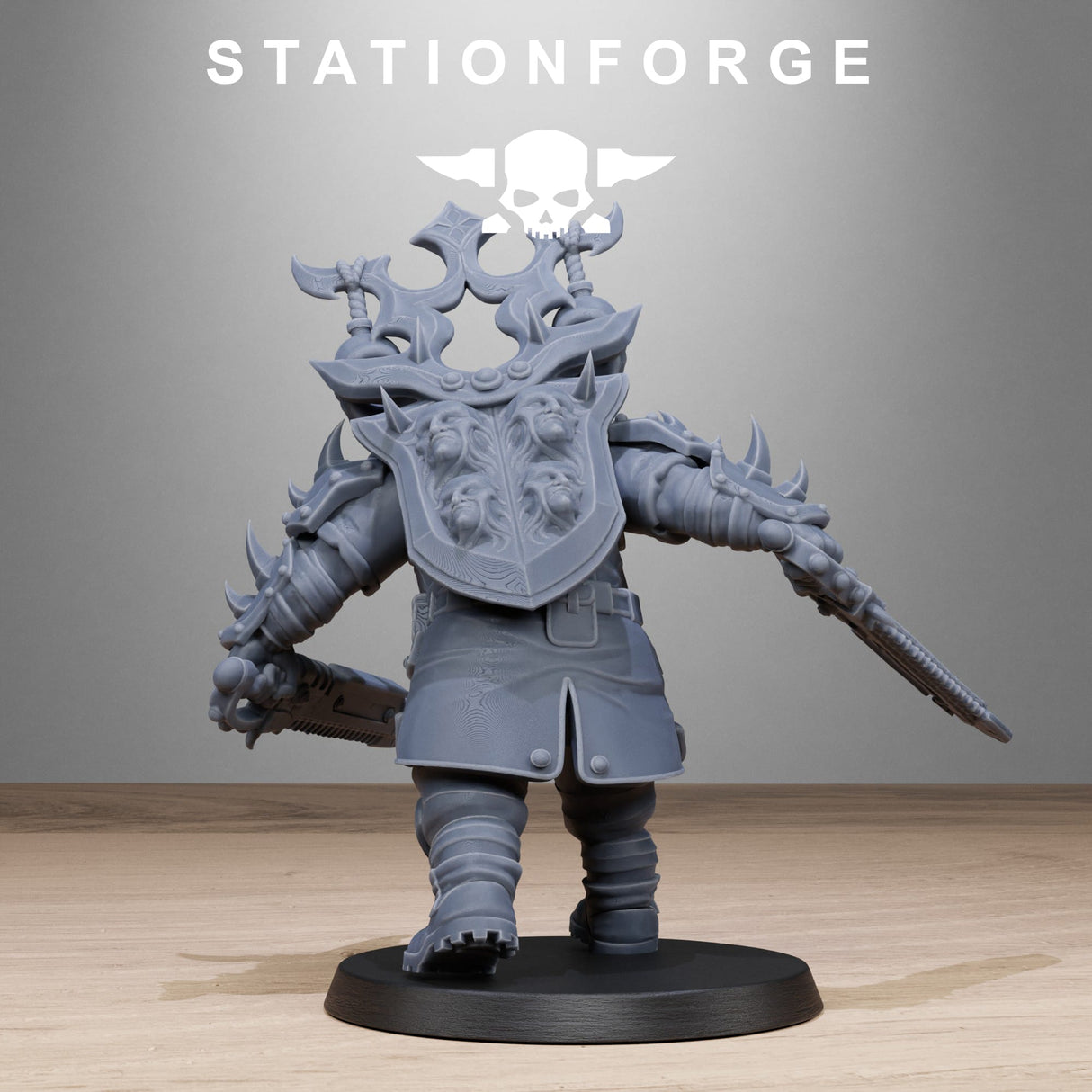 Tabletop Terrain Miniature Corrupted Guard The Giantes