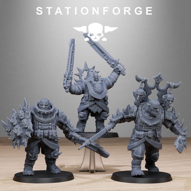 Tabletop Terrain Miniature Corrupted Guard The Giantes