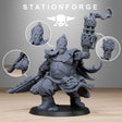 Tabletop Terrain Miniature Corrupted Guard Unholy Priest
