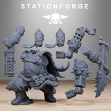 Tabletop Terrain Miniature Corrupted Guard Unholy Priest