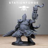 Tabletop Terrain Miniature Corrupted Guard Unholy Priest