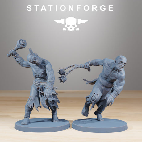 Tabletop Terrain Miniature Corrupted Guard Walkers