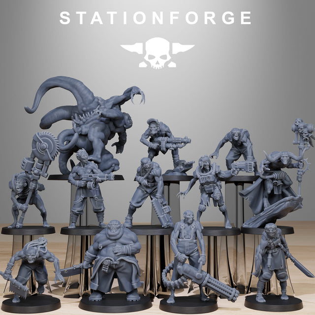 Tabletop Terrain Miniature Corrupted Guard Wretched
