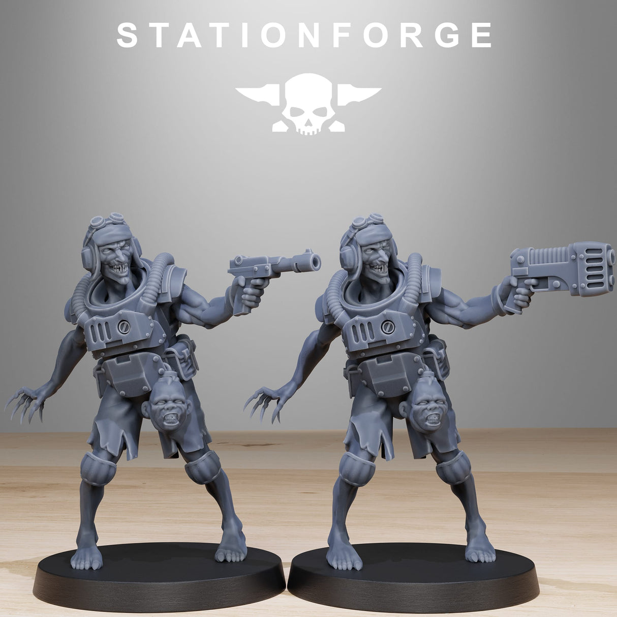 Tabletop Terrain Miniature Corrupted Guard Wretched