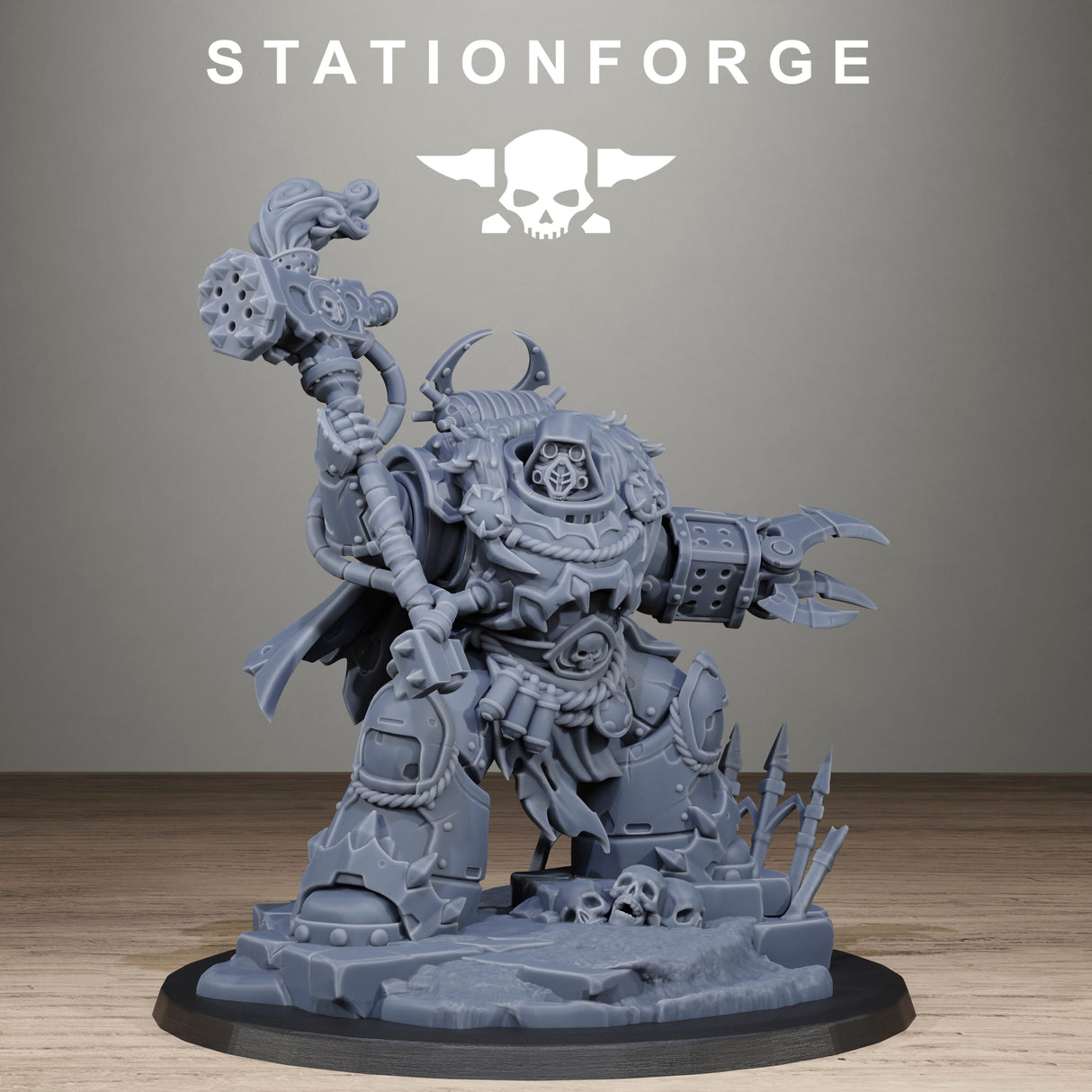 Tabletop Terrain Miniature Corrupted Guard Zorvan Lord