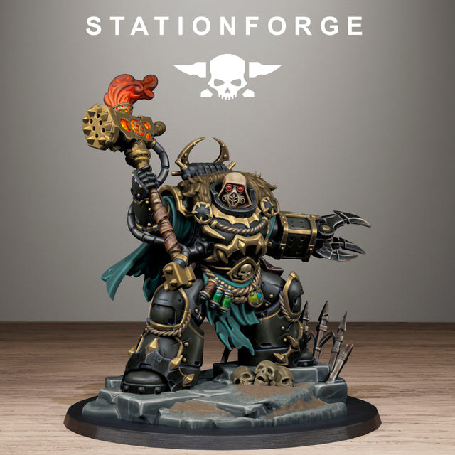 Tabletop Terrain Miniature Corrupted Guard Zorvan Lord