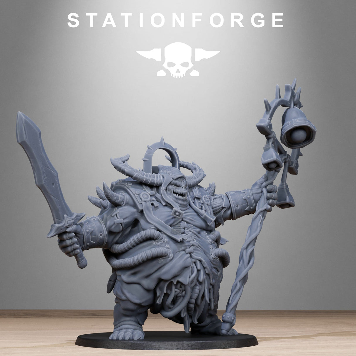 Tabletop Terrain Miniature Corrupted Lord of the Filth