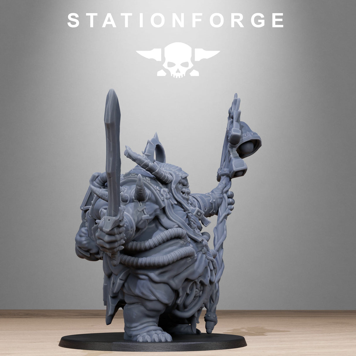 Tabletop Terrain Miniature Corrupted Lord of the Filth