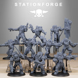 Tabletop Terrain Miniature Corrupted Socratis Infantry