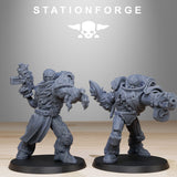 Tabletop Terrain Miniature Corrupted Socratis Infantry