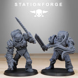 Tabletop Terrain Miniature Corrupted Socratis Infantry