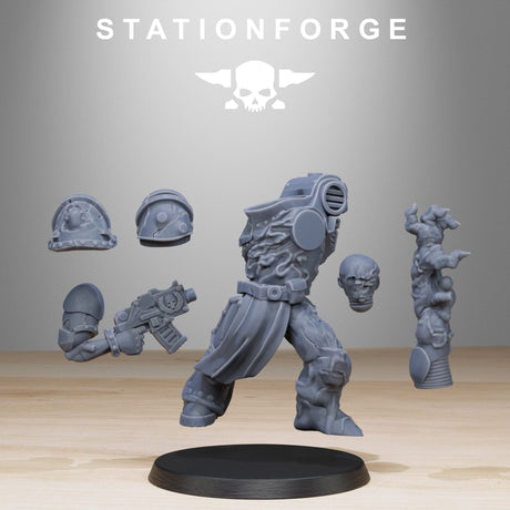 Tabletop Terrain Miniature Corrupted Socratis Infantry