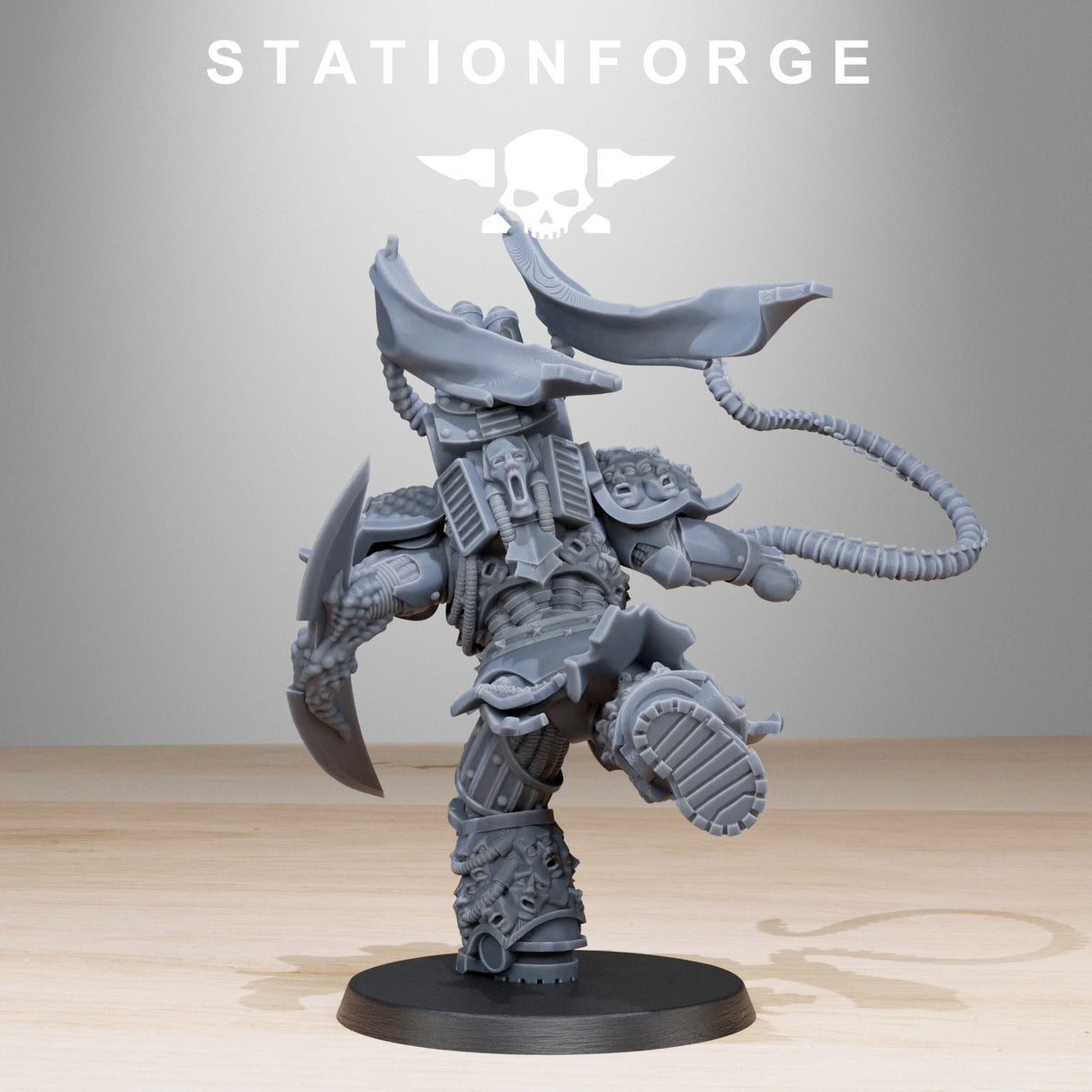 Tabletop Terrain Miniature Corrupted Socratis Punisher
