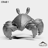 Tabletop Terrain Miniature Crabs