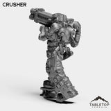 Tabletop Terrain Miniature Crusher - Endoskeleton Soldiers