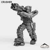 Tabletop Terrain Miniature Crusher - Endoskeleton Soldiers
