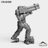 Tabletop Terrain Miniature Crusher - Endoskeleton Soldiers