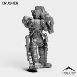 Tabletop Terrain Miniature Crusher - Endoskeleton Soldiers
