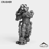 Tabletop Terrain Miniature Crusher - Endoskeleton Soldiers