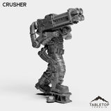 Tabletop Terrain Miniature Crusher - Endoskeleton Soldiers